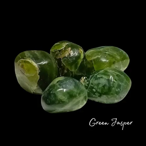 Green Jasper - Tumbles 50gms