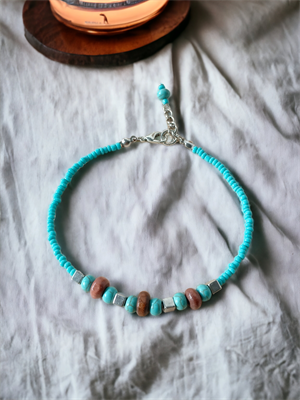 Turquoise Beach Anklet