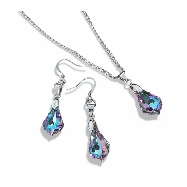 Swarovski 6090 Baroque Crystal Set – Vitrail Light 16mm