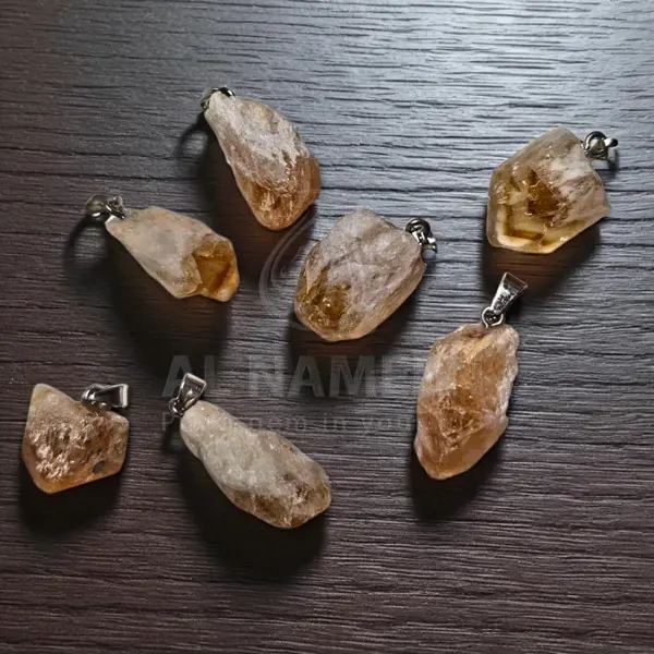 Raw Citrine Pendant