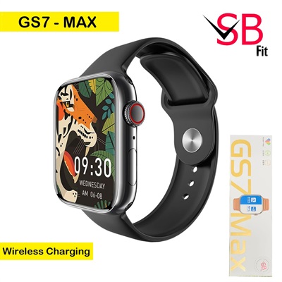 GS7 Max 45mm Smartwatch Series 7 Bluetooth Call Smart Watch Heart Rate Sleep Monitor Fitness Band - Wireless Charging HD Screen Watches Smartwatch for Android & All IOS.