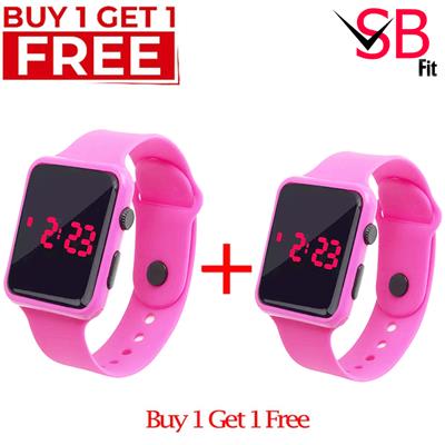  Pack of 2 Digital Led Sport Watch For Girls & Women / Led Sport Cheap Watches For Girls / SB FIT Watches
