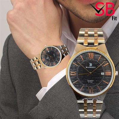 Mens Stylish Chain Stainless Steel Wristwatch For Men / Chain Watches For Boys / SB FIT Watches