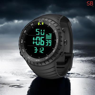 Digital Men's Army Waterproof Sport Led Digital Watch For Boys SB FIT®