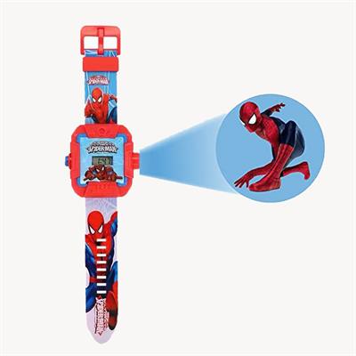 Top-Selling Kids 3D Spiderman Projector Display Watch For Kids SB FIT®