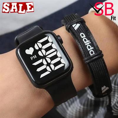 Stylish Sport Silicon Strap Led Watch For Boys & Girls / SB FIT Led Watch In Pakistan