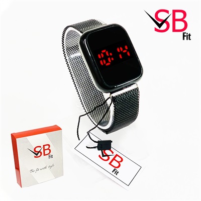 Trending Fashion Touch Led Magnet Chain Watch / Digital Magnetic Chain SB FIT LED Watches / With Box 