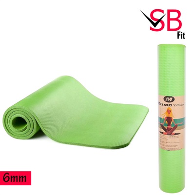Soft SB FIT Yoga Mat Fitness Exercise Matt For Aerobics 6 MM Non Slip Gym Matt.