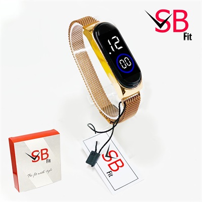 Waterproof Magnetic Led Watch For Men & Women / Digital Led Touch Watch For Girls & Boys / Trending SB FIT Cheap Watches In Pakistan / Watch With Box