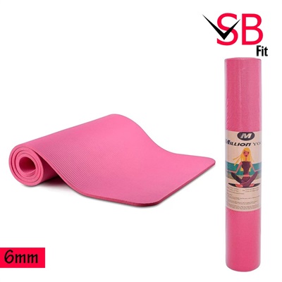 Soft SB FIT Yoga Mat Fitness Exercise Matt For Aerobics 6 MM