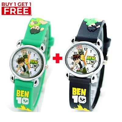 Ben10 3D Watch For Kids / SB fit  Cartoon Watch For Kids Boy & Girl