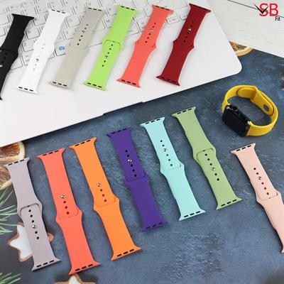 Premium Silicone Straps for Smartwatches - Available in 42mm, 44mm, 45mm, and 49mm by SB FIT®"