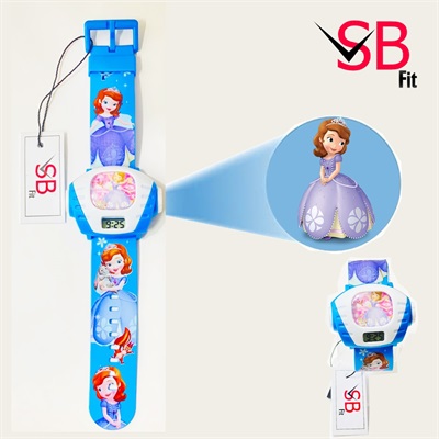 Kids Snofia 3D Projector Display Watch For Kids - 3D Cartoon Watch For Boys & Girls