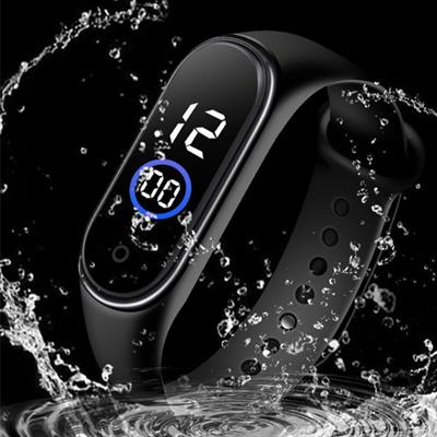 Touch Waterproof Sport Strap Led Digital Watch For Boys & Girls SB FIT - All Colours