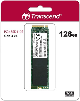 Transcend MTE110S 128GB NVMe M.2 SSD