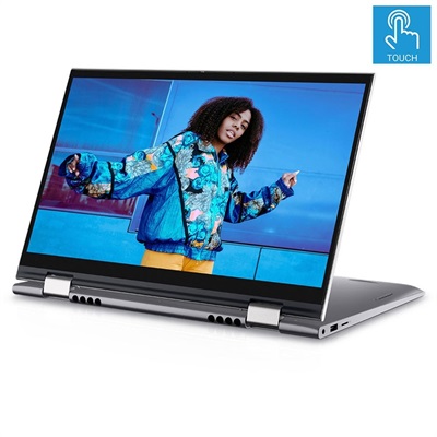 Dell Inspiron 14 5410 2-in-1 Laptop Intel Core i7-1195G7 8GB 512GB SSD 14" FHD Touchscreen Windows 11 FingerPrint Reader Backlit KB | Platinum Silver