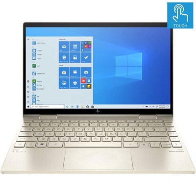 HP ENVY x360 Convert 13-BD0063DX, Intel® Core™ i5-1135G7 Processor, 8GB Ram DDR4, 256GB SSD NvMe, Intel® Iris® Xe graphics, 13.3" FHD(1920x1080) IPS TouchScreen Display, Finger Print Reader, Backlit Keyboard, Windows 10,Pale Gold