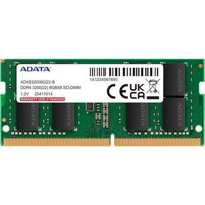 ADATA Premier DDR4 8GB 3200MHz SO-DIMM Memory,