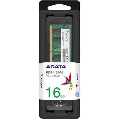 ADATA Premier DDR4 16GB 3200MHz SO-DIMM Memory.