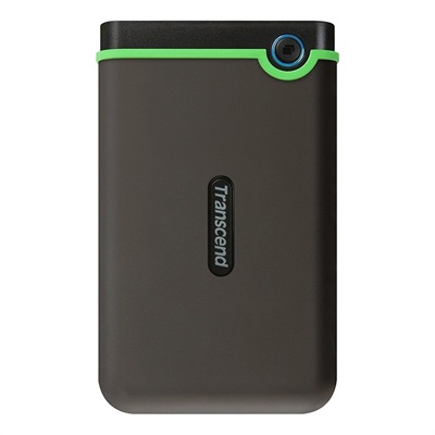 Transcend StoreJet 25M3 2TB USB 3.0 Portable Hard Drive - TS2TSJ25M3S - Iron Gray (Slim)