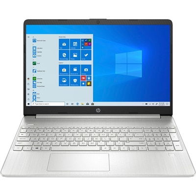 HP 15-DY2093DX Laptop 11th Gen Intel Core i5 1135G7, 8GB, 256GB SSD, Intel Graphics, Windows 10, 15.6" FHD IPS, Fingerprint Reader | Natural Silver