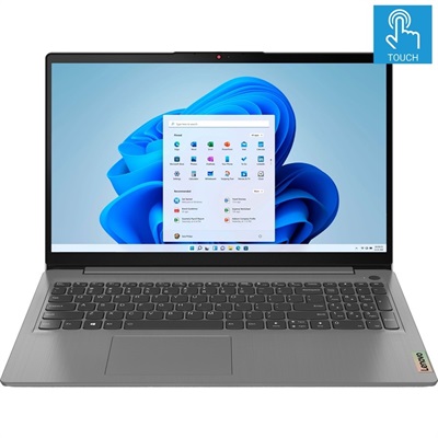 Lenovo IdeaPad 3 15 Touchscreen Laptop Intel Core i3-1115G4 - 8GB - 256GB SSD - 15.6" HD Touchscreen - Windows 11 | Platinum Gray