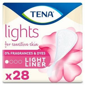 TENA Lady Lights Urinary Incontinence Liner For Sensitive skin