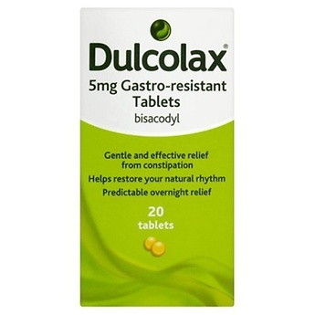 Dulcolax Laxative Tablets 5 mg 20s