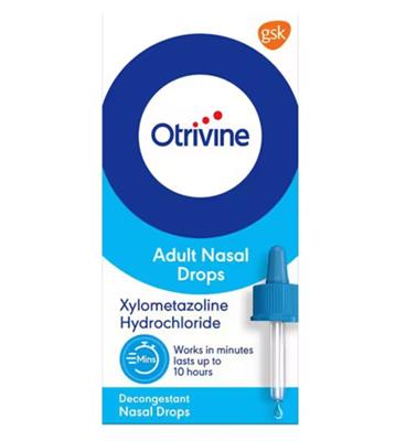 Otrivine Adult Nasal Drops