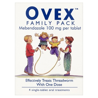 Ovex Family Pack Threadworm Treatment Tablets