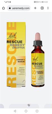 Rescue Remedy Drops for Anxiety and Stress