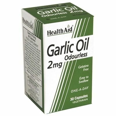 Health Aid Vegan Garlic Oil Capsules
