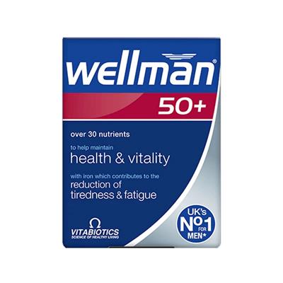 Vitabiotics Wellman 50+ Tablets