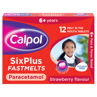 Calpol SixPlus FastMelt Tablets