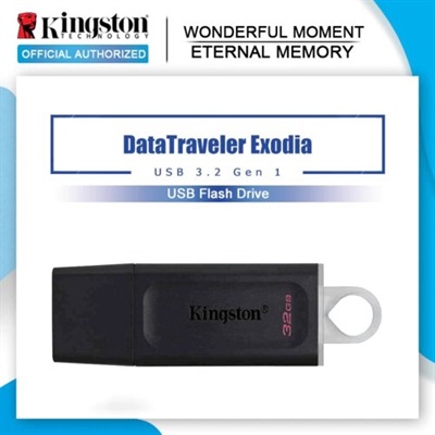 32gb/64gb Kingston DataTraveler Exodia Original USB Flash Drive