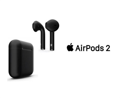 Black Apple Airpods Generation 2 (High Copy)