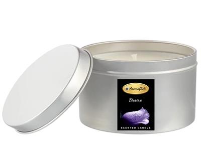 Desire Scented Candle in Silver Tin