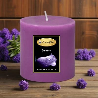 Desire Pillar Scented Candle 