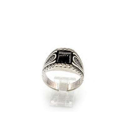 Black Onyx Turkish Ring
