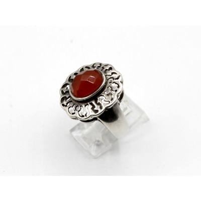 Florabel Red Onyx Ring