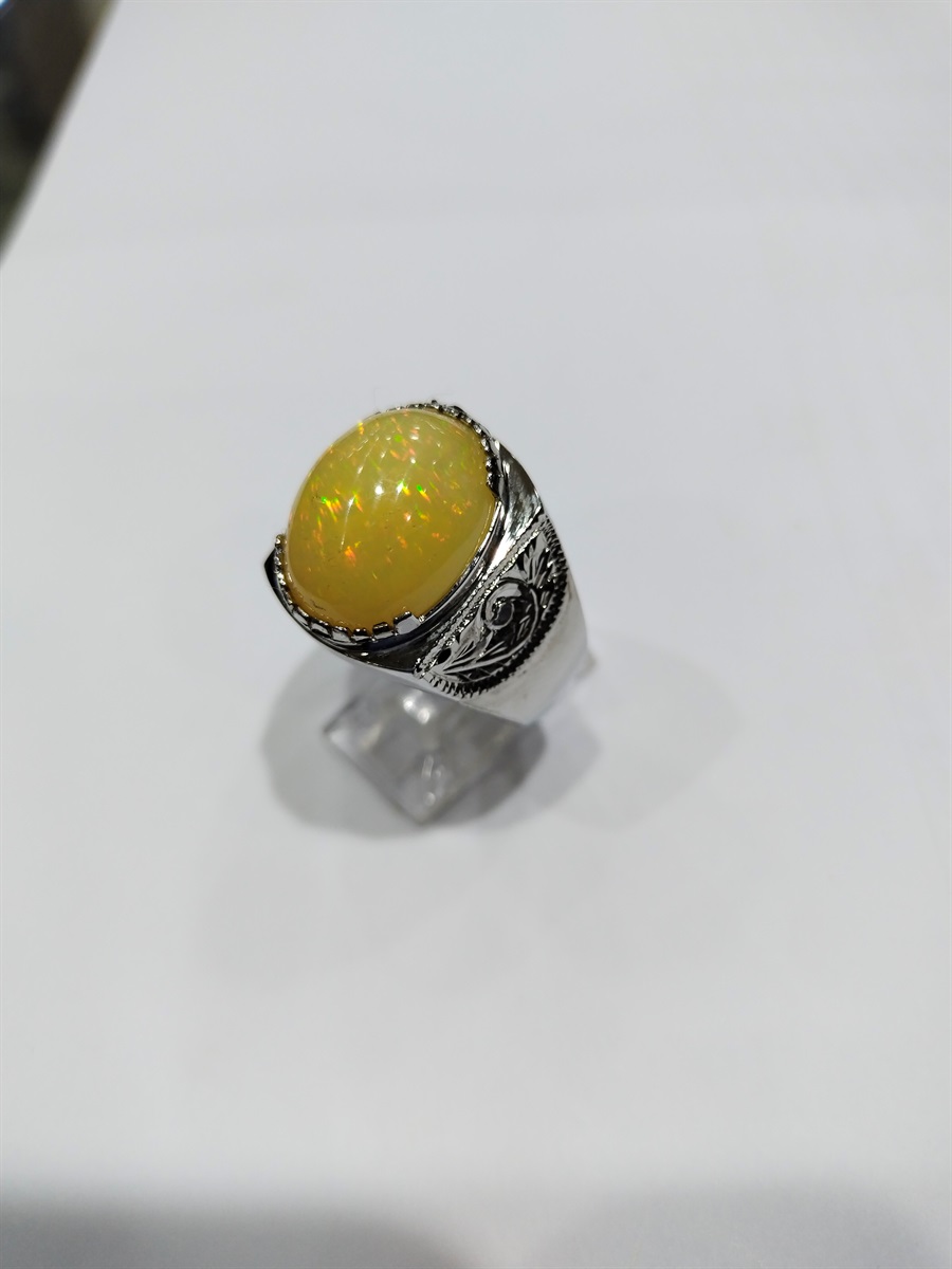 Indian Pakistan Oxidised Gold Oval Ring With black Stone | eBay
