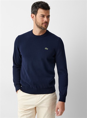 Lacoste Fleece Sweatshirt - Navy blue