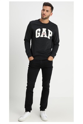 GAP Arch Logo Sweatshirt | Black
