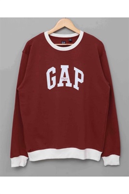 GAP Arch Logo Sweatshirt | Burgendy 