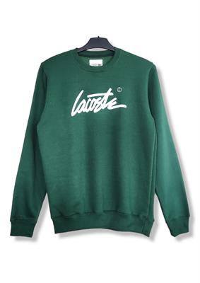 Lacoste Signature Green Sweatshirt 