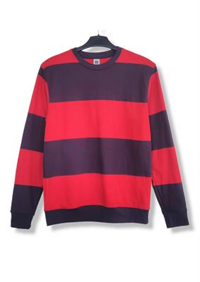 GAP Stripe Orange/Gray Sweatshirt 