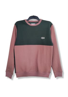 Lacoste Colourblock Sweatshirt Green/Brown 