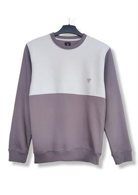 Guess Colourblock Sweatshirt White/Gray 