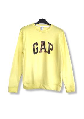 GAP Camo Signature Yellow Sweatshirt 