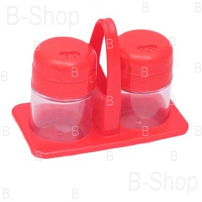 Polostar Salt & Pepper Shakers With Stand - Set